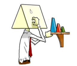 Mr Triangle & Miss Square sticker #854247