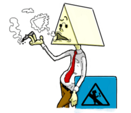 Mr Triangle & Miss Square sticker #854248
