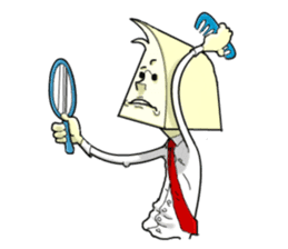 Mr Triangle & Miss Square sticker #854250