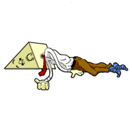 Mr Triangle & Miss Square sticker #854254