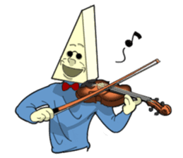 Mr Triangle & Miss Square sticker #854256