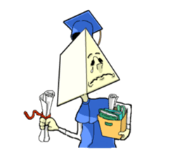 Mr Triangle & Miss Square sticker #854258