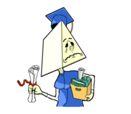 Mr Triangle & Miss Square sticker #854258