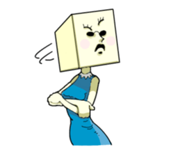 Mr Triangle & Miss Square sticker #854260