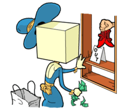 Mr Triangle & Miss Square sticker #854261