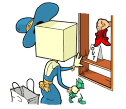 Mr Triangle & Miss Square sticker #854261