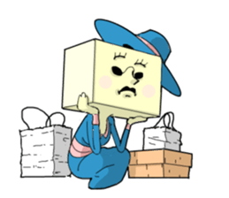 Mr Triangle & Miss Square sticker #854263