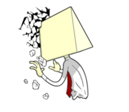 Mr Triangle & Miss Square sticker #854270