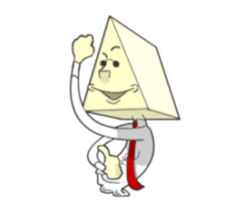 Mr Triangle & Miss Square sticker #854271