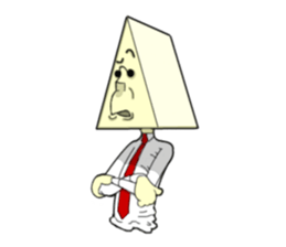 Mr Triangle & Miss Square sticker #854273