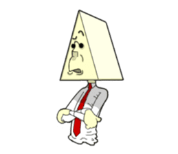Mr Triangle & Miss Square sticker #854273