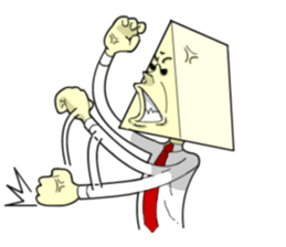 Mr Triangle & Miss Square sticker #854274