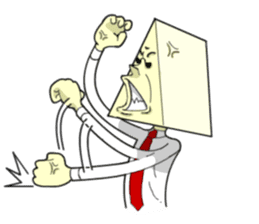 Mr Triangle & Miss Square sticker #854274