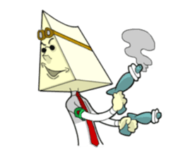 Mr Triangle & Miss Square sticker #854278