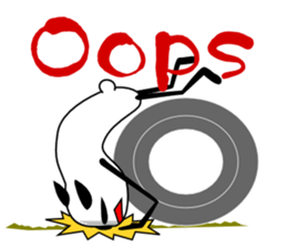 Panda-like creature 2 sticker #854494