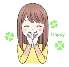 Girls Happy Life The second sticker #854685