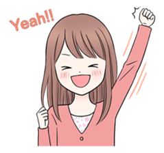 Girls Happy Life The second sticker #854686