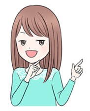 Girls Happy Life The second sticker #854700