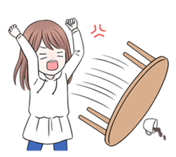 Girls Happy Life The second sticker #854707