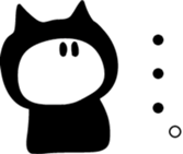 Cats of the black cat sticker #854735