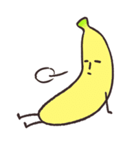 banana's feelings (simple English) sticker #854767