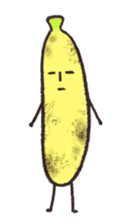banana's feelings (simple English) sticker #854770