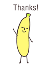 banana's feelings (simple English) sticker #854771