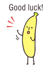 banana's feelings (simple English) sticker #854774
