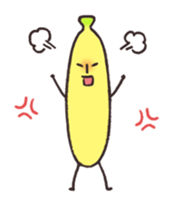 banana's feelings (simple English) sticker #854776