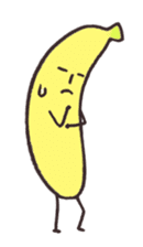 banana's feelings (simple English) sticker #854778