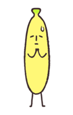 banana's feelings (simple English) sticker #854782