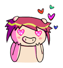 Yuay So Cute : Come on!! sticker #854803