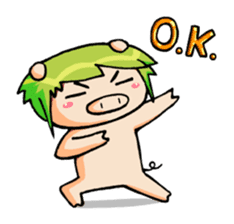 Yuay So Cute : Come on!! sticker #854822