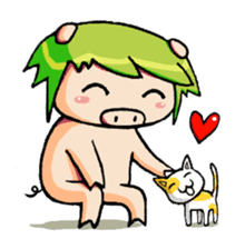 Yuay So Cute : Come on!! sticker #854827