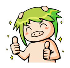 Yuay So Cute : Come on!! sticker #854829