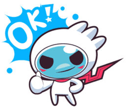 Luko - The Germ Sweeper sticker #855526