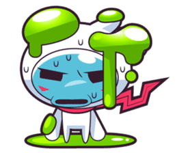 Luko - The Germ Sweeper sticker #855533
