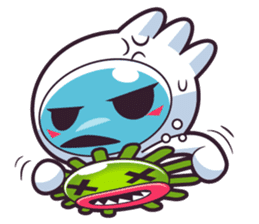 Luko - The Germ Sweeper sticker #855542