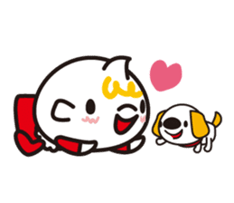 Daily life of a baby and the puppy sticker #855728