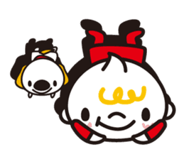 Daily life of a baby and the puppy sticker #855733