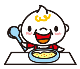 Daily life of a baby and the puppy sticker #855750