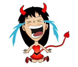 Devil & Angel sticker #855921