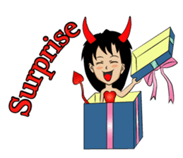 Devil & Angel sticker #855924