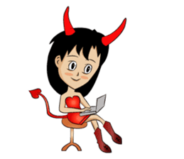 Devil & Angel sticker #855926