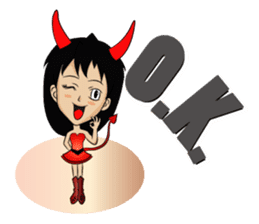 Devil & Angel sticker #855929