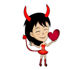 Devil & Angel sticker #855933