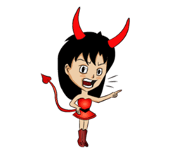 Devil & Angel sticker #855934
