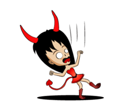 Devil & Angel sticker #855935