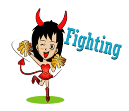 Devil & Angel sticker #855936