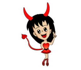 Devil & Angel sticker #855938